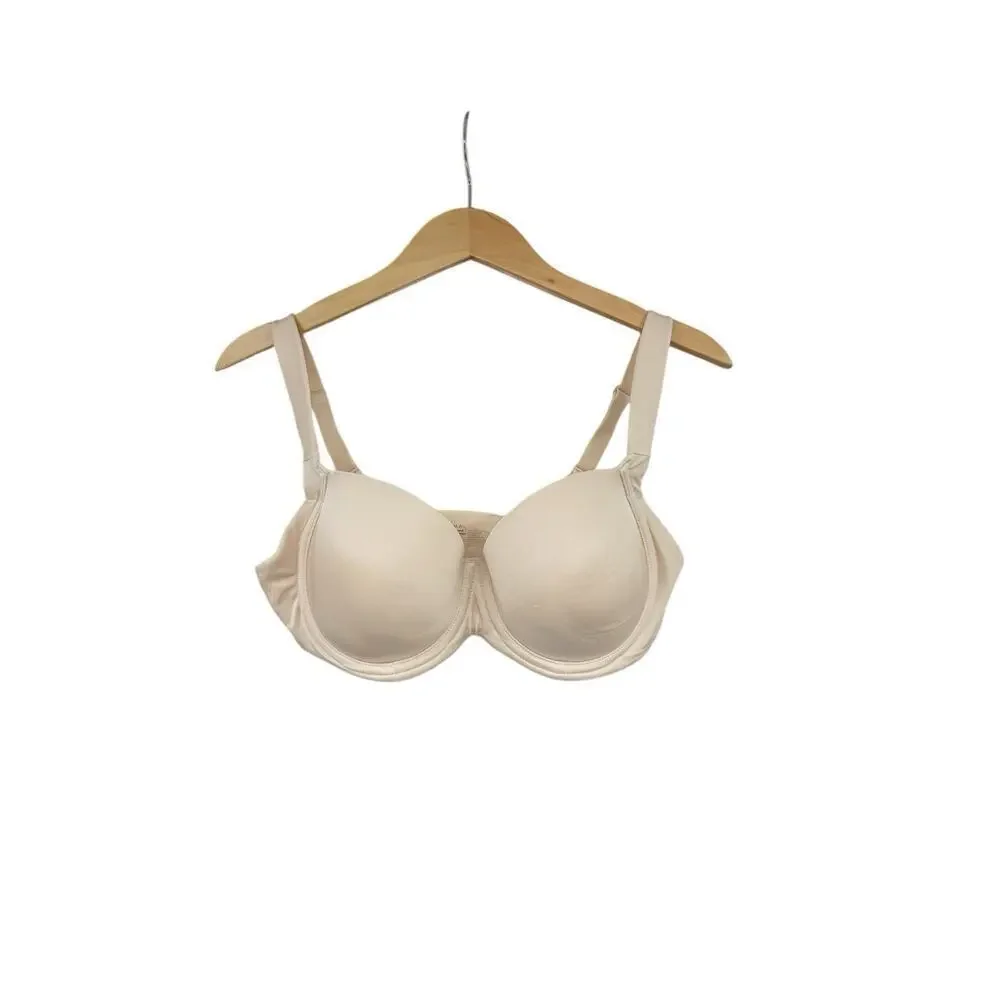 Soma Stunning Support Smooth Full Coverage Bra Nude‎ Beige Womens 34DD